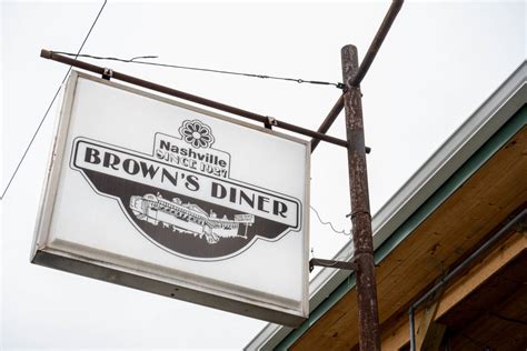 Brown's diner nashville - 2102 Blair Boulevard. Nashville, TN. 37212. Hours. Monday-Friday 7:30am -10pm. Saturday 8am - 10pm. Sunday 9am - 8pm. Find us on... Contact us. Brown’s Diner has proudly served Nashville’s best …